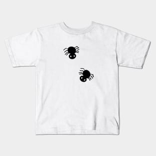 Kawaii chibi spiders Kids T-Shirt